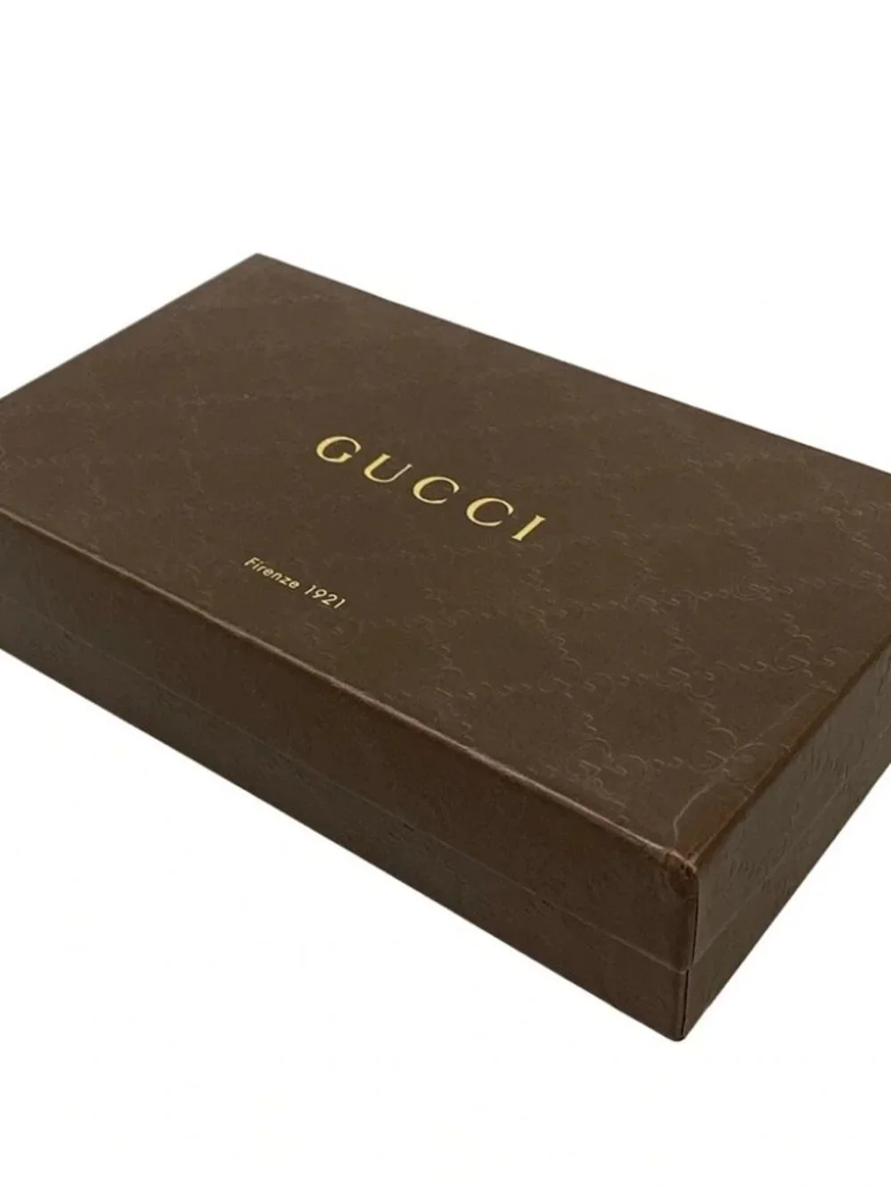 GUCCI Micro-Guccissima / Metal Bar 257012 Gold Leather Long Wallet - Picture 7 of 7